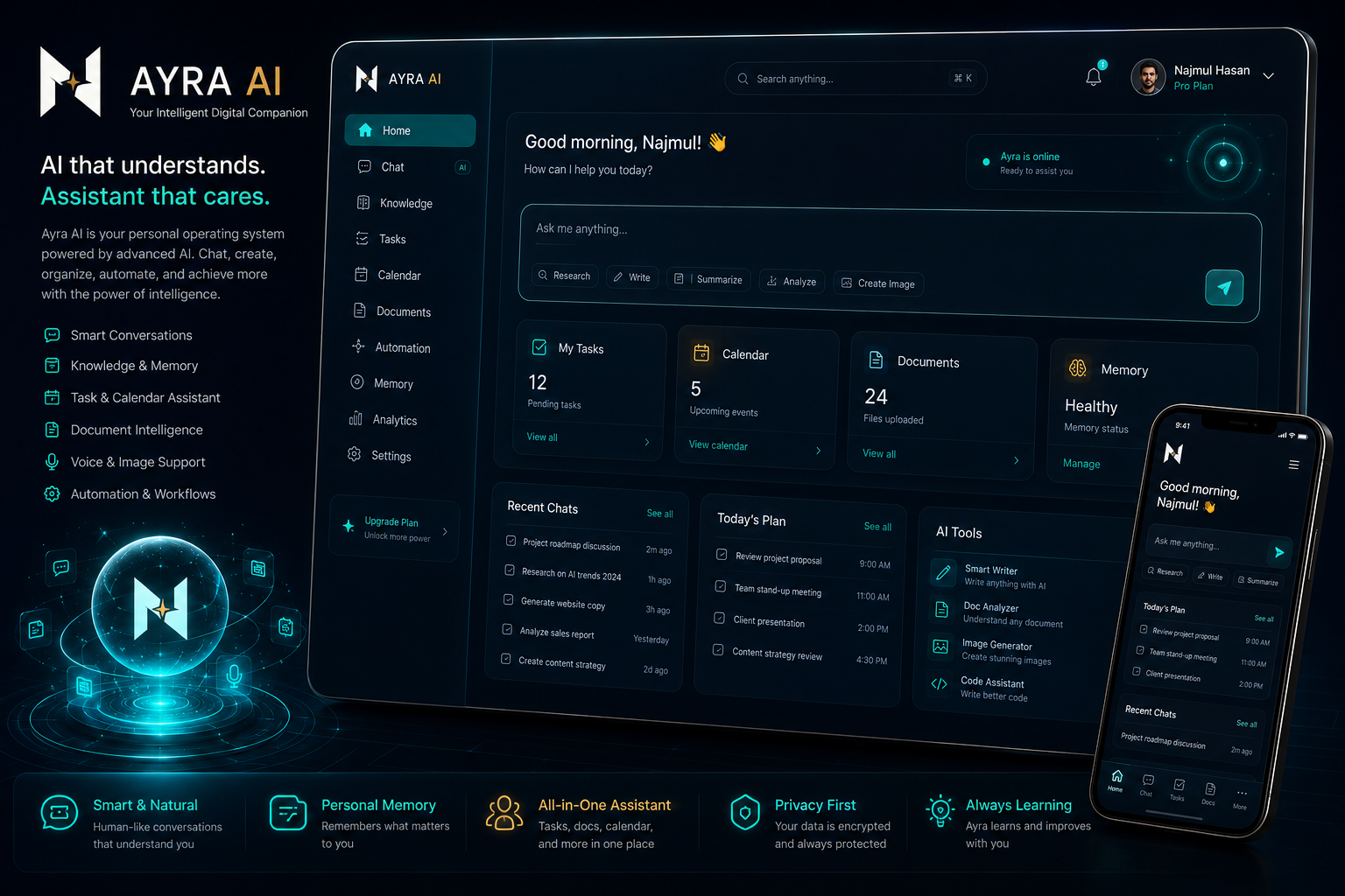 Ayra AI project screenshot